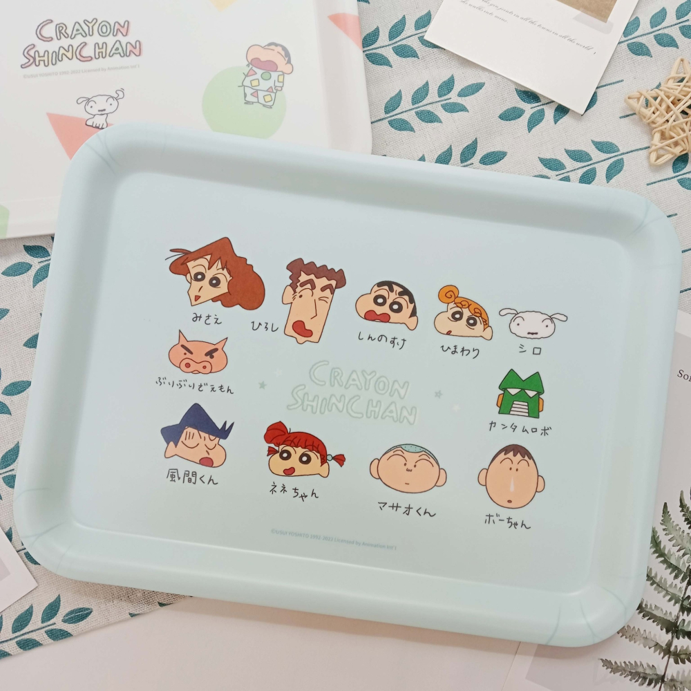 正版蠟筆小新美耐皿托盤 / 蠟筆小新托盤 / 蠟筆小新餐盤 / 蠟筆小新盤子-細節圖4
