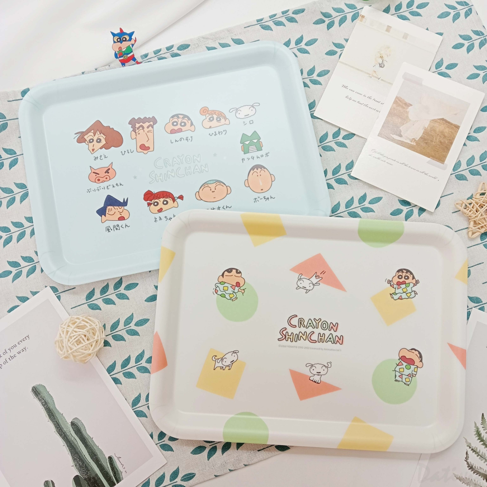 正版蠟筆小新美耐皿托盤 / 蠟筆小新托盤 / 蠟筆小新餐盤 / 蠟筆小新盤子-細節圖6