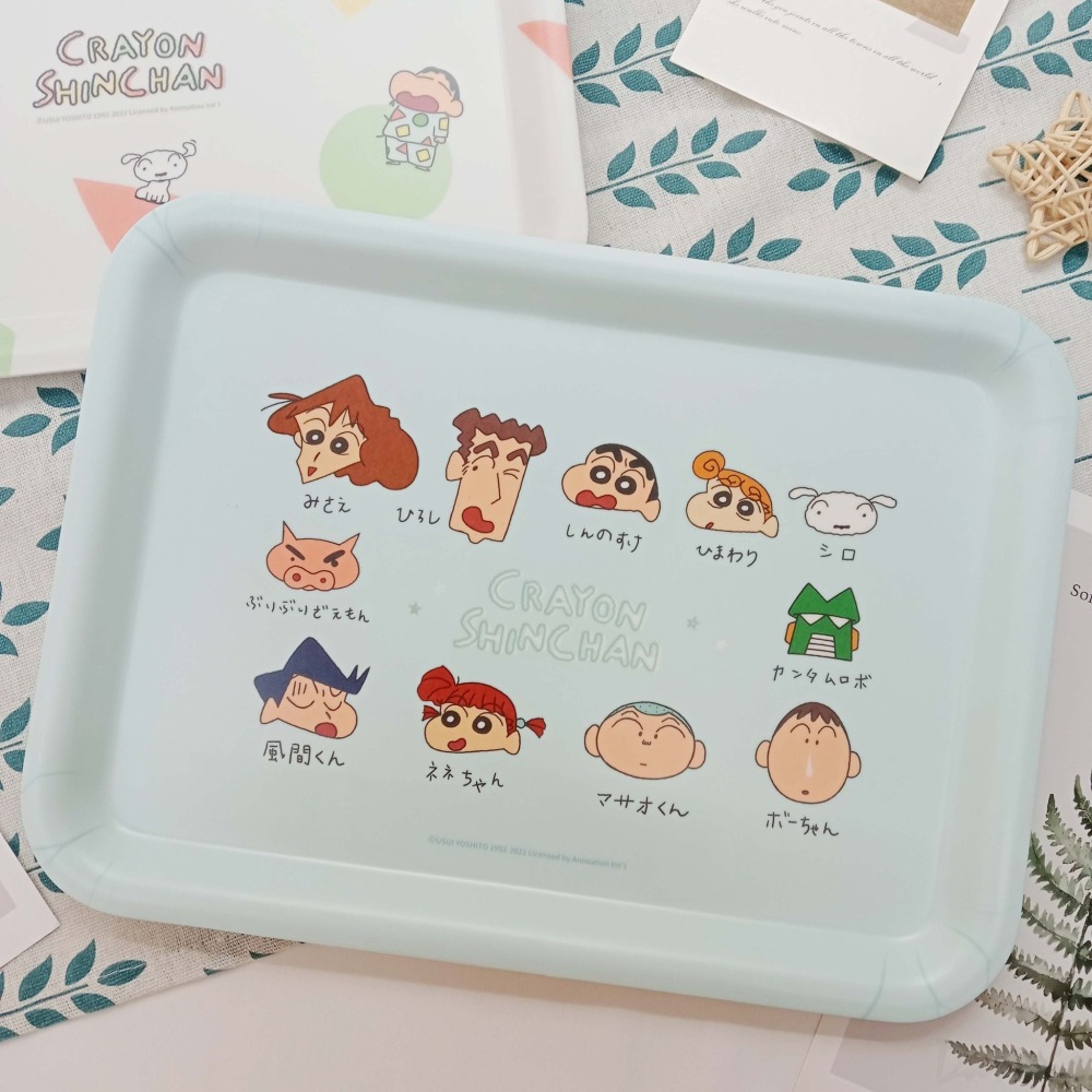 正版蠟筆小新美耐皿托盤 / 蠟筆小新托盤 / 蠟筆小新餐盤 / 蠟筆小新盤子-細節圖4