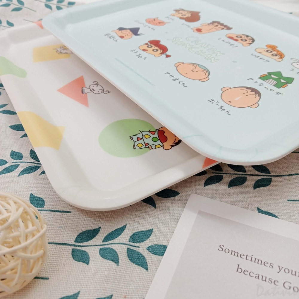 正版蠟筆小新美耐皿托盤 / 蠟筆小新托盤 / 蠟筆小新餐盤 / 蠟筆小新盤子-細節圖5