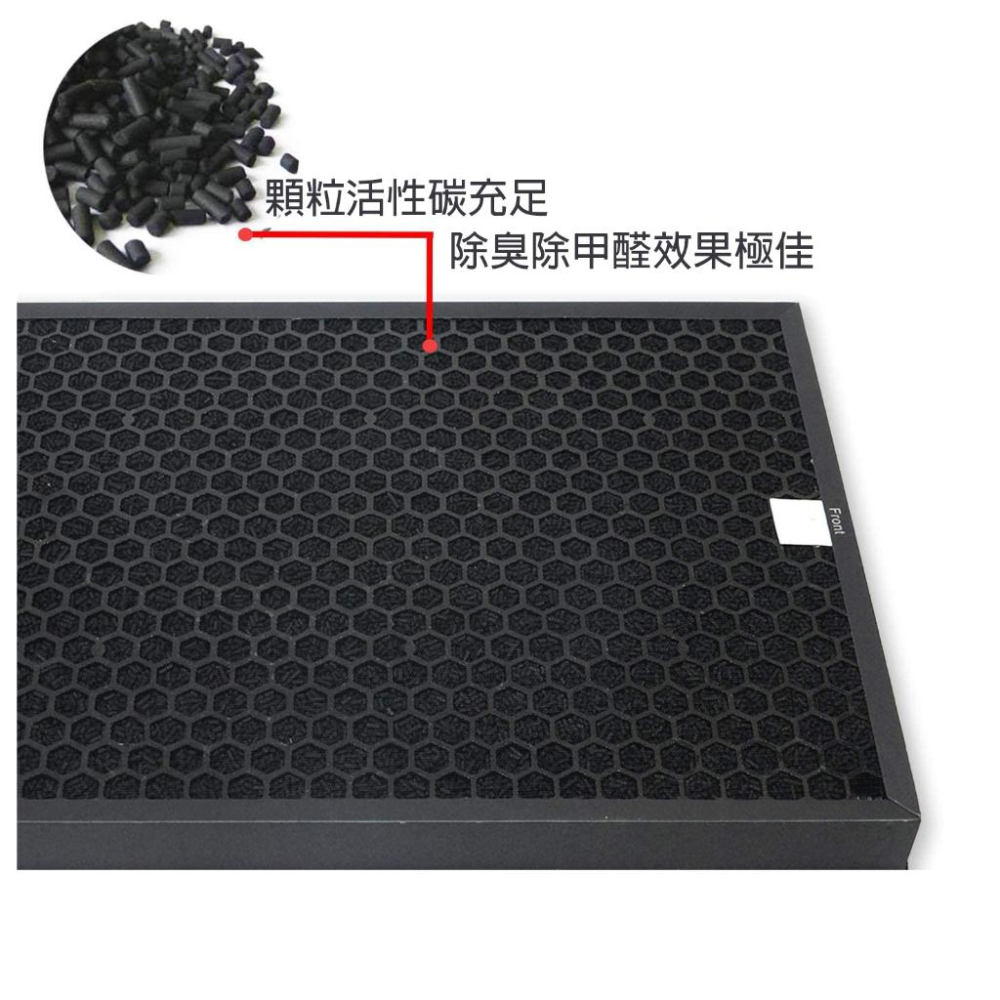 適用Poiema EVO FIT SGT350 SGT350SE空氣清淨機除臭除甲醛活性碳催化網替代 K-CK10Y-細節圖3