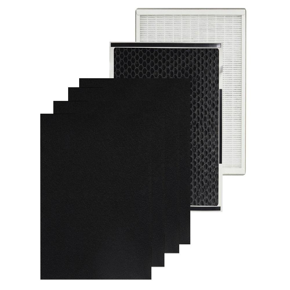 適用Brise C600空氣清淨機高效HEPA+活性碳+前置碳棉替換用濾網濾芯可替換Combo Odors Pure-細節圖6