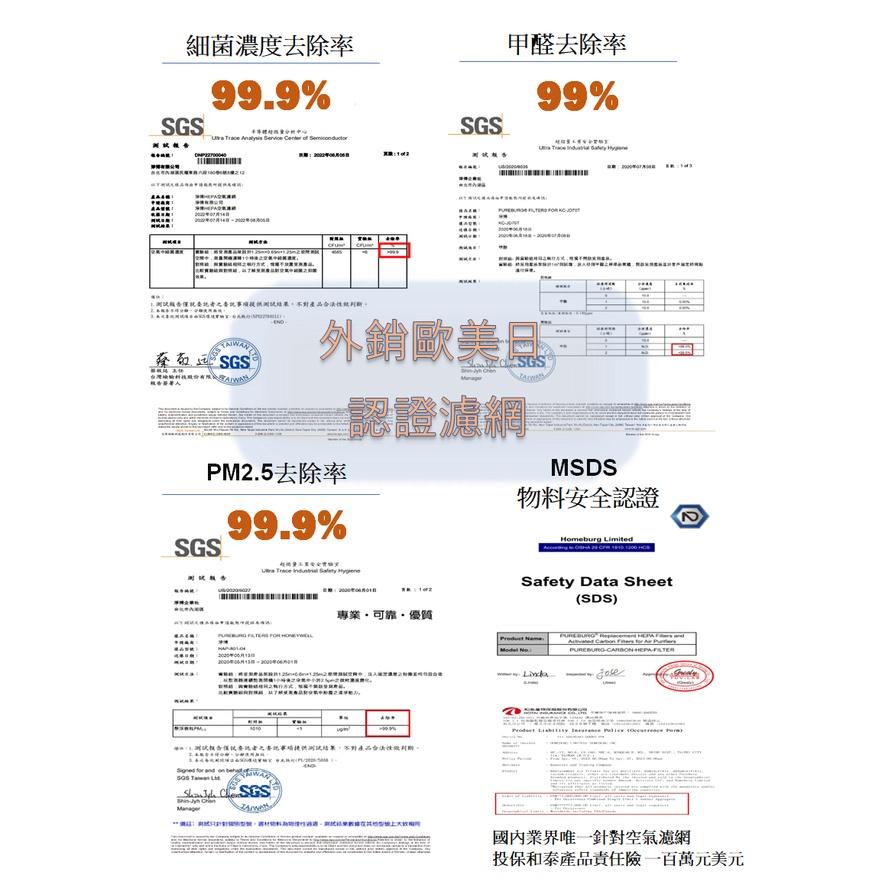 3M適用倍淨型FA-E180 (6-14坪)空氣清淨機HEPA濾網+替換式除臭性碳濾綿同U300-F U300-ORF-細節圖6