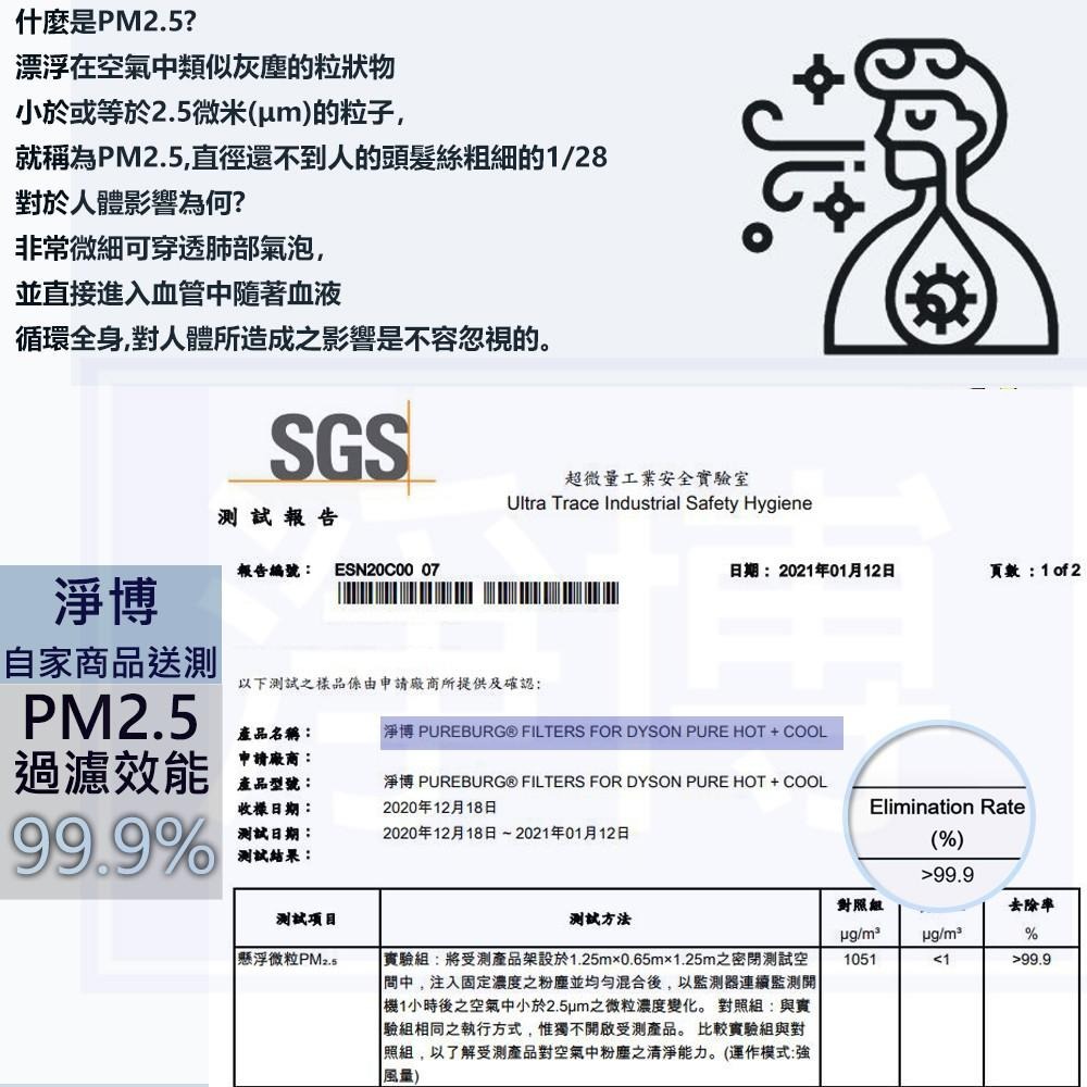 Dyson適用於Pure純冷TP06 TP07 TP7A TP09冷暖HP06 HP07 HP7A HP09濾網HEPA-細節圖4