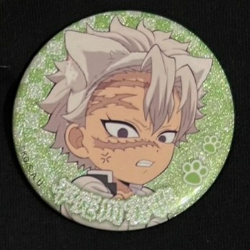 鬼滅之刃 南嘉堂 貓耳 徽章 時透無一郎 伊黑小芭內 甘露寺蜜璃 胡蝶忍 不死川實彌 不死川玄彌 香奈乎 悲鳴嶼行冥-規格圖1