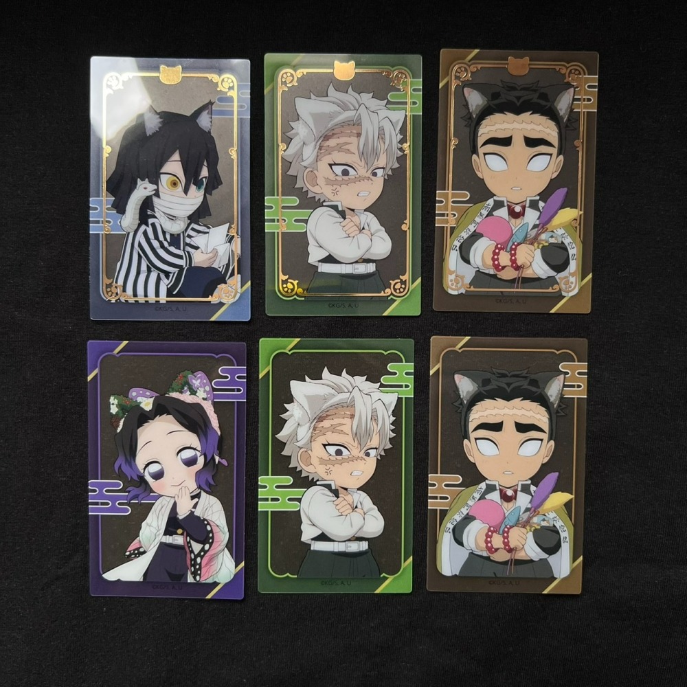 鬼滅之刃 南嘉堂 貓耳 透卡 時透無一郎 伊黑小芭內 甘露寺蜜璃 胡蝶忍 不死川實彌 不死川玄彌 香奈乎 悲鳴嶼行冥-細節圖2