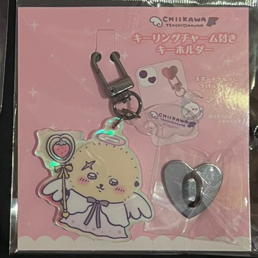 吉伊卡哇 天使惡魔 手機吊飾 小桃 師父-規格圖1