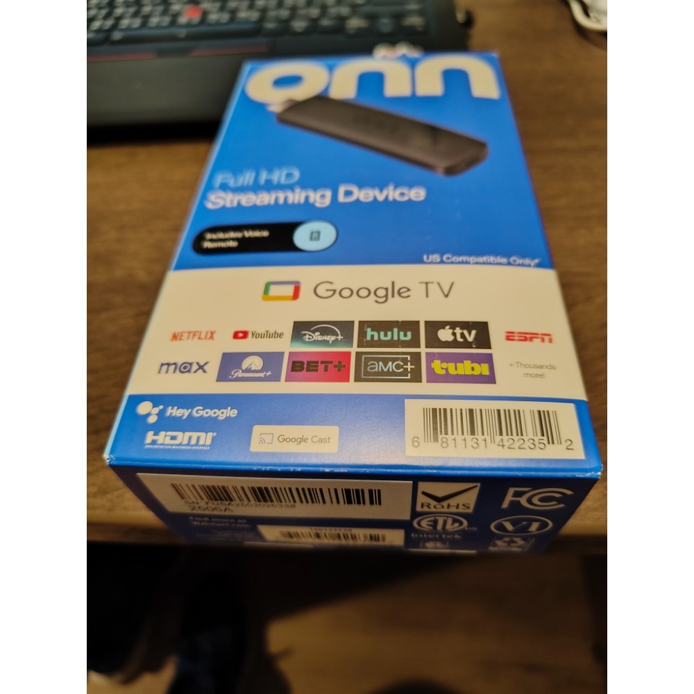 全新 onn Full HD 電視棒 Android TV Youtube Netflix Disney+-細節圖2