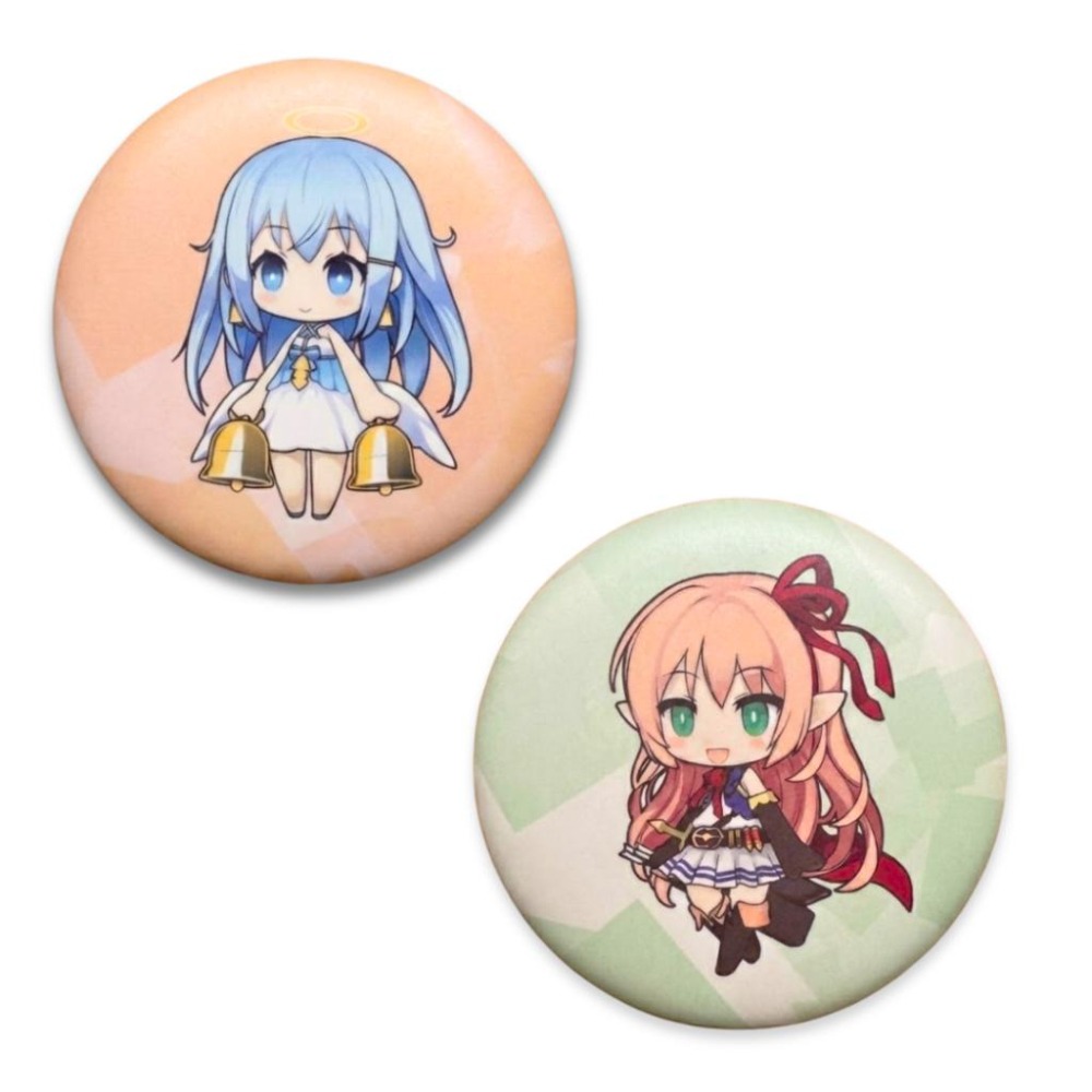 【43小舖】闇影詩章 閃耀之鐘 叮噹天使 亞里莎 徽章 胸章 會場限定｜暗影詩章｜闇影｜shadowverse-細節圖2