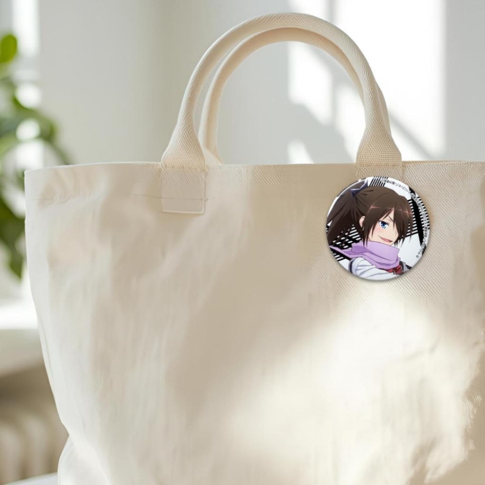 【43小舖】TRINITY SEVEN 魔道書7使者 風間萊維 徽章 胸章 日版｜角川｜奈央晃德｜萊維-細節圖3