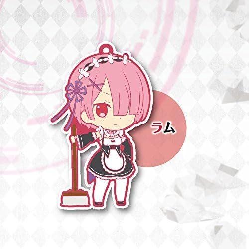 【43小舖】 Re:從零開始的異世界生活 人物圖像 吊飾 box 拉姆 軟膠吊飾 日版｜RE｜從零開始｜異世界-細節圖2