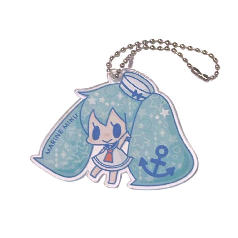 【43小舖】初音未來 壓克力 吊飾  日版｜初音｜Miku｜吊飾｜鑰匙圈-細節圖2