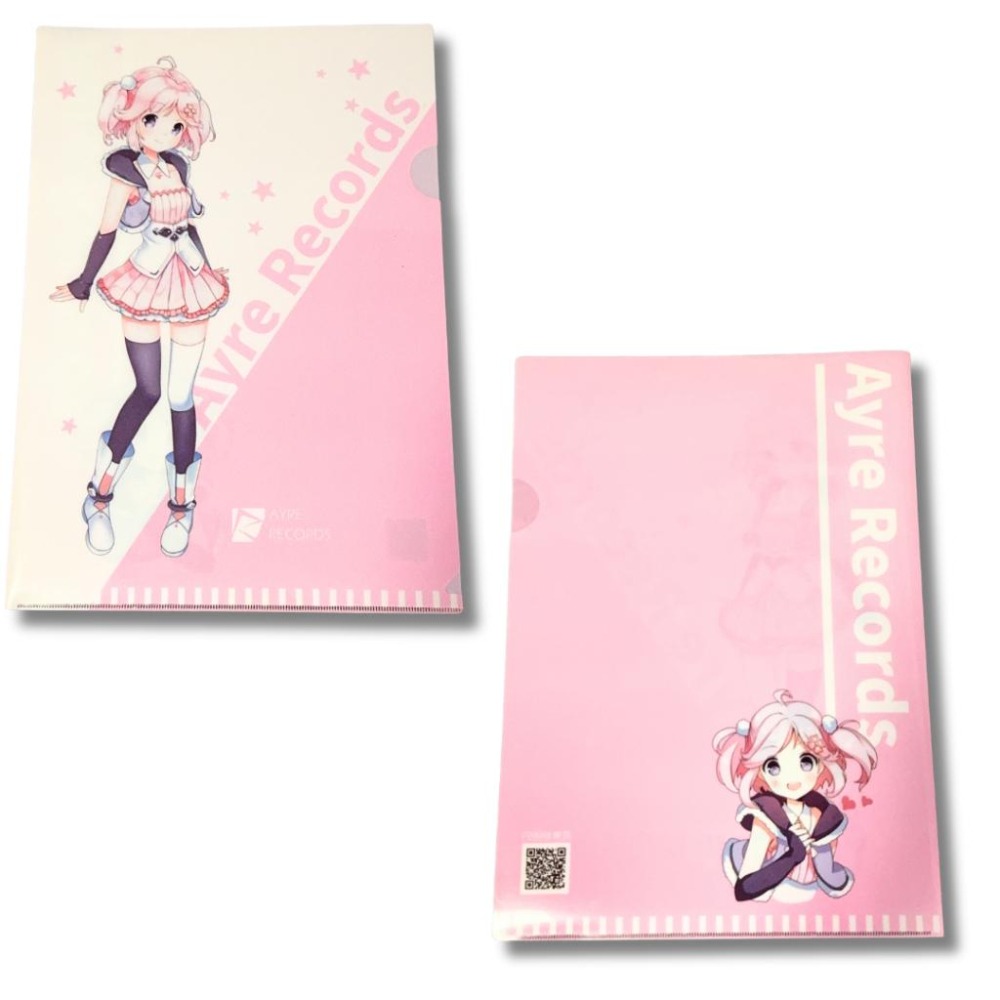 【43小舖】Ayre Records 梁心蕊 資料夾 附宣傳海報｜艾耳音樂｜文件夾｜L夾｜海報｜在座有病-細節圖2