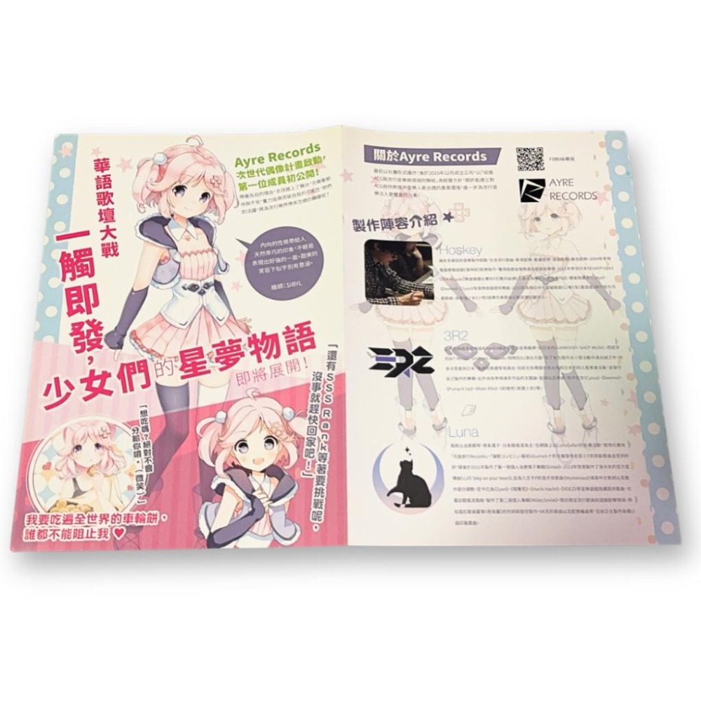 【43小舖】Ayre Records 梁心蕊 資料夾 附宣傳海報｜艾耳音樂｜文件夾｜L夾｜海報｜在座有病-細節圖4