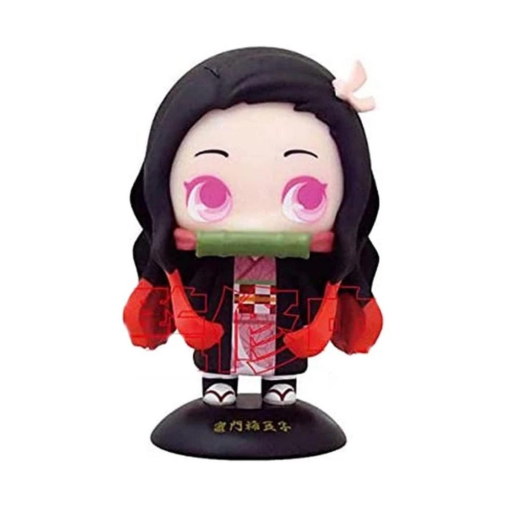 【43小舖】鬼滅之刃 MAX LIMITED 禰豆子 Q版 晃頭 公仔 03 日空版｜鬼滅｜TTA 搖頭娃娃｜PVC-細節圖2
