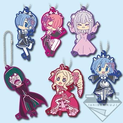 【43小舖】Re:從零開始的異世界生活 一番賞 一直與你在一起 E賞 雷姆 耳機線圈收納 軟膠吊飾 日版｜從零開始-細節圖3