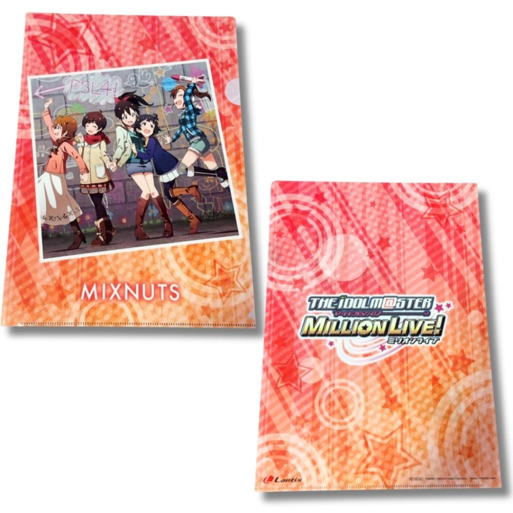 【43小舖】偶像大師 百萬人演唱會 日本CD購入 限定特典 資料夾 兩入一組 日版｜TER HARMONY｜文件夾｜L夾-細節圖2