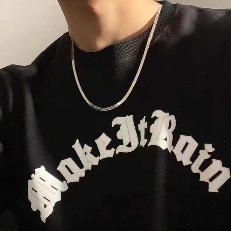 【43小舖】925純銀 蛇骨鍊 扁蛇鍊 刀片鍊 項鍊｜S925｜通體純銀｜頸鍊｜蛇骨鏈｜扁蛇鏈 ｜飾品｜銀飾｜送拭銀布-細節圖6