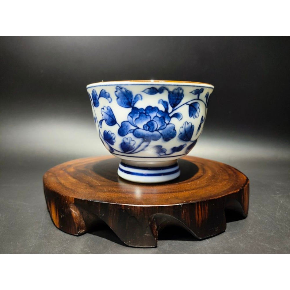 早期茶杯 - 宜龍窯青花杯/主人杯#01（茶壺/宜興/紫砂/茶道/茶具/茶葉）-細節圖3