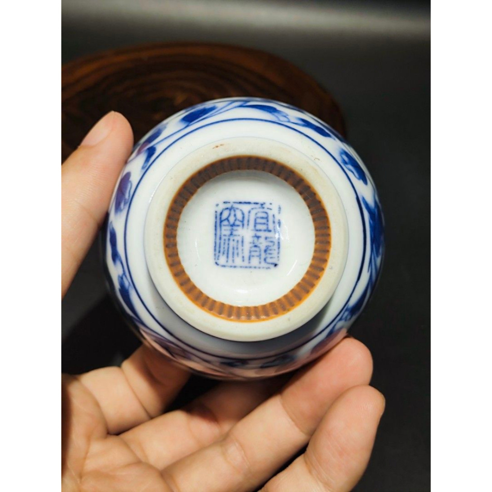 早期茶杯 - 宜龍窯青花杯/主人杯#01（茶壺/宜興/紫砂/茶道/茶具/茶葉）-細節圖7