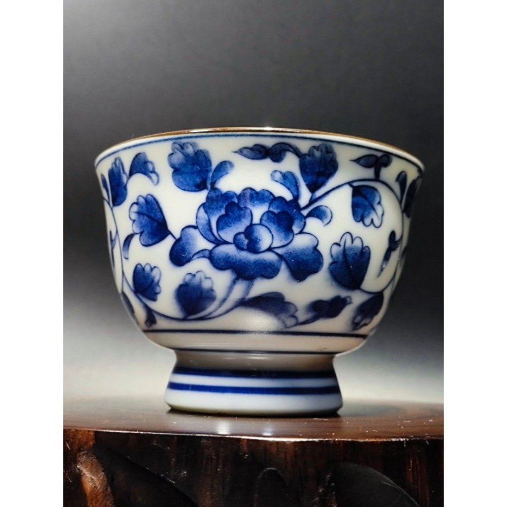 早期茶杯 - 宜龍窯青花杯/主人杯#01（茶壺/宜興/紫砂/茶道/茶具/茶葉）-細節圖8