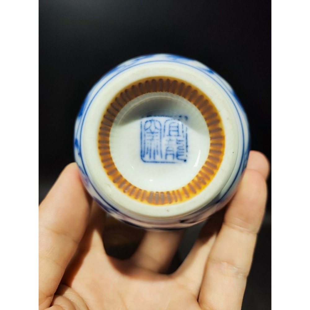 早期茶杯 - 宜龍窯青花杯/主人杯#03（茶壺/宜興/紫砂/茶道/茶具/茶葉）-細節圖6