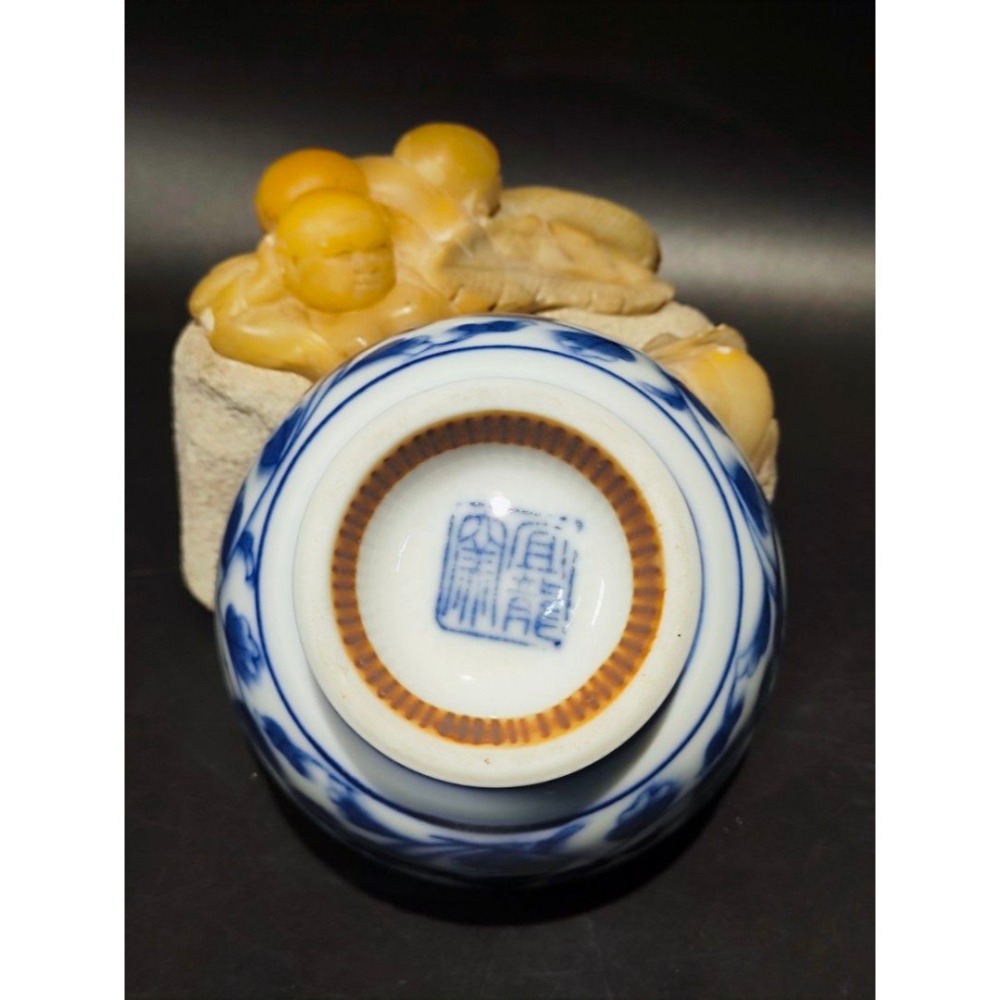 早期茶杯 - 宜龍窯青花杯/主人杯#03（茶壺/宜興/紫砂/茶道/茶具/茶葉）-細節圖8
