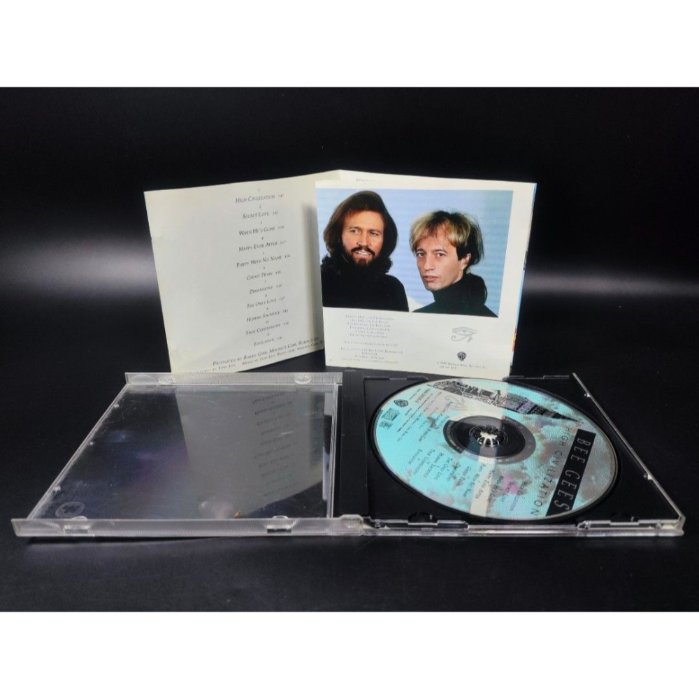 音樂CD - BeeGees/HIGH CIVILIZATION/美國版/1991華納兄弟(西洋/音樂/CD/卡帶/絕版-細節圖4