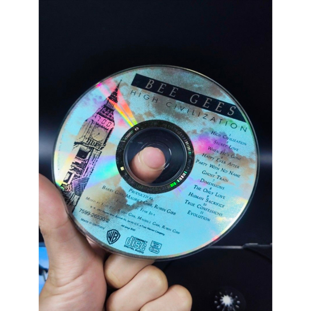 音樂CD - BeeGees/HIGH CIVILIZATION/美國版/1991華納兄弟(西洋/音樂/CD/卡帶/絕版-細節圖5