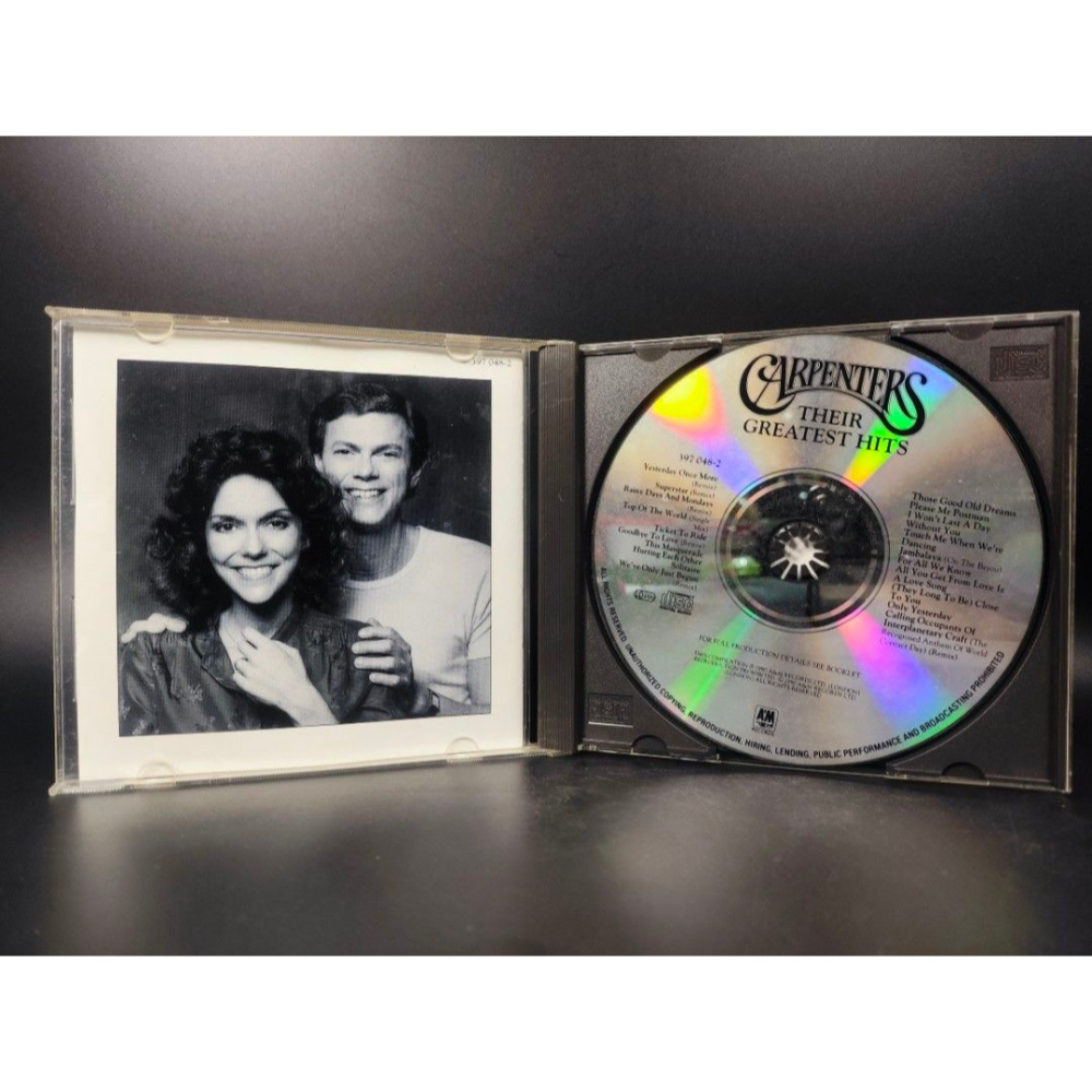 音樂CD - CARPENTERS木匠兄妹/Their Greatest Hits/德製銀圈/A&M(西洋/音樂/CD/-細節圖3