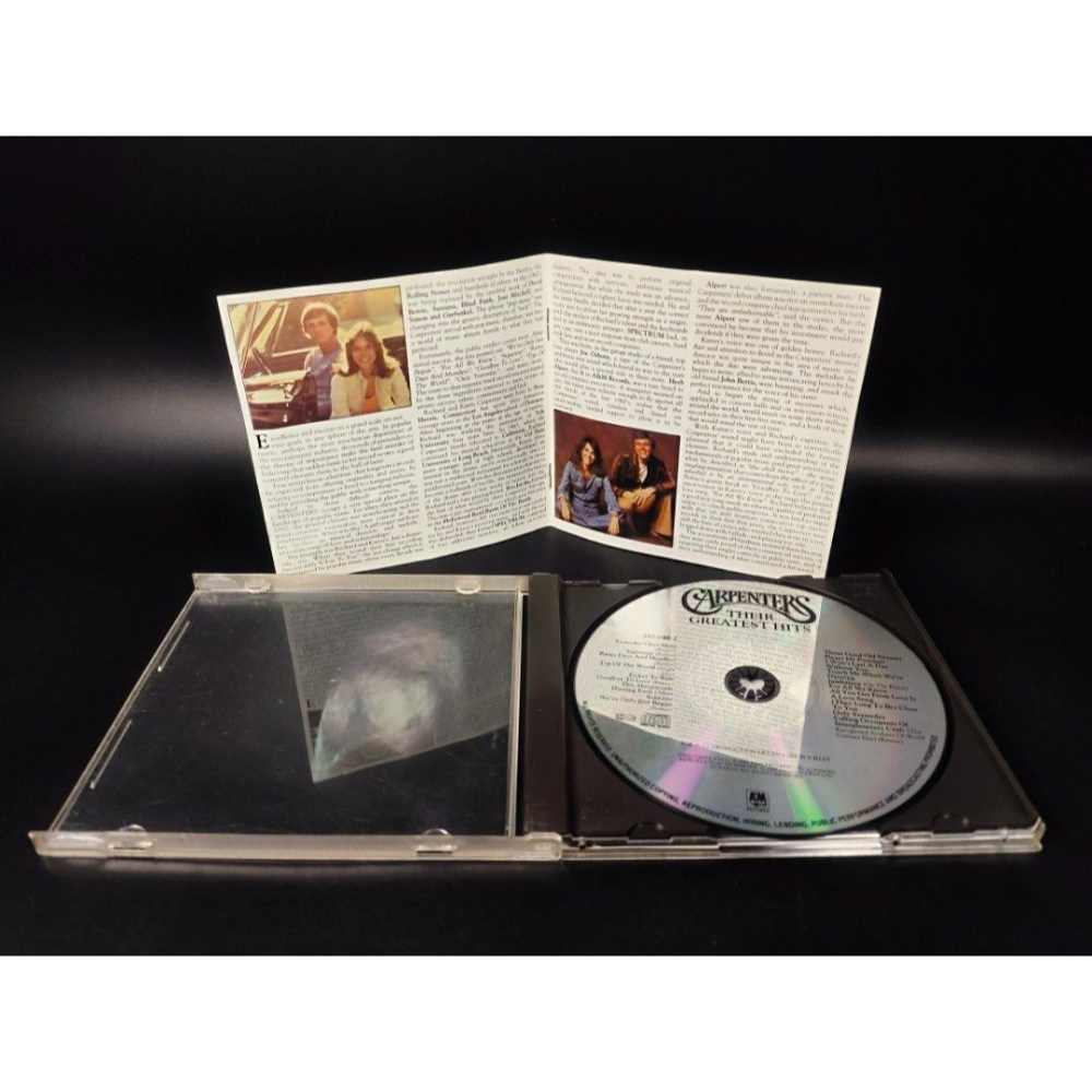 音樂CD - CARPENTERS木匠兄妹/Their Greatest Hits/德製銀圈/A&M(西洋/音樂/CD/-細節圖4