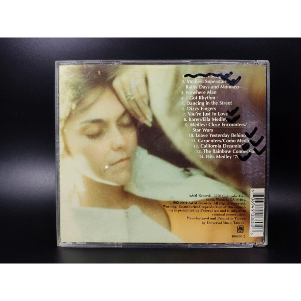 音樂CD - CARPENTERS木匠兄妹/at time goes by/A&M(西洋/音樂/CD/卡帶/絕版/錄音帶-細節圖2