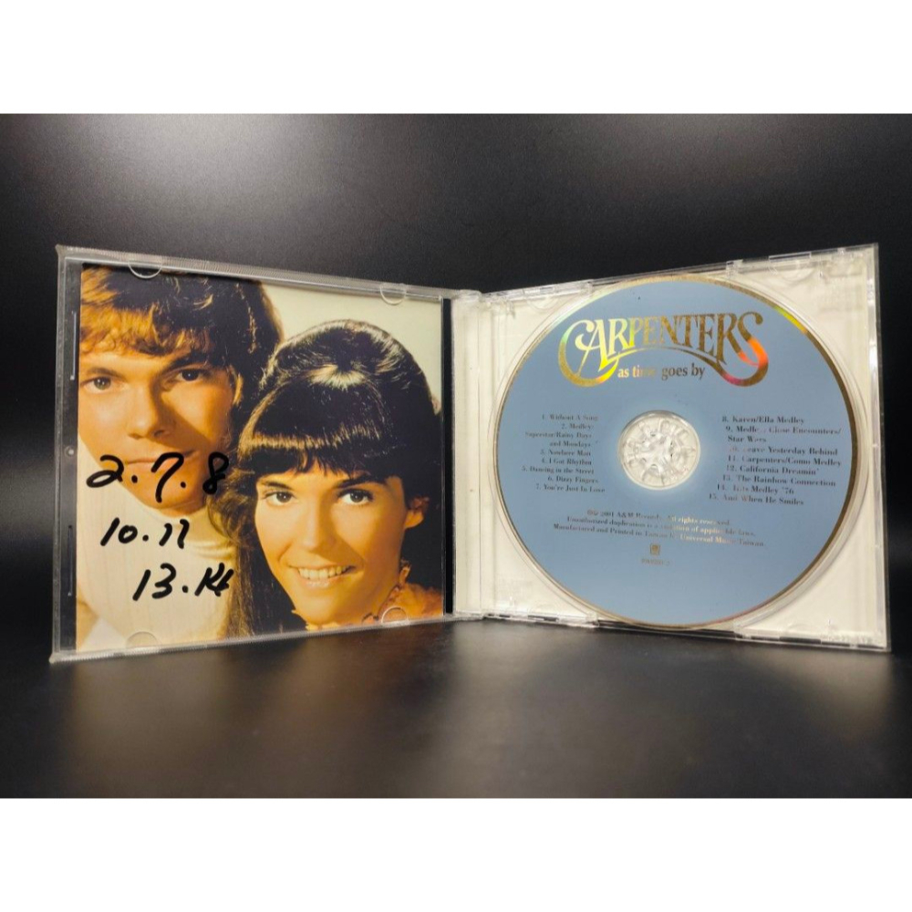 音樂CD - CARPENTERS木匠兄妹/at time goes by/A&M(西洋/音樂/CD/卡帶/絕版/錄音帶-細節圖3