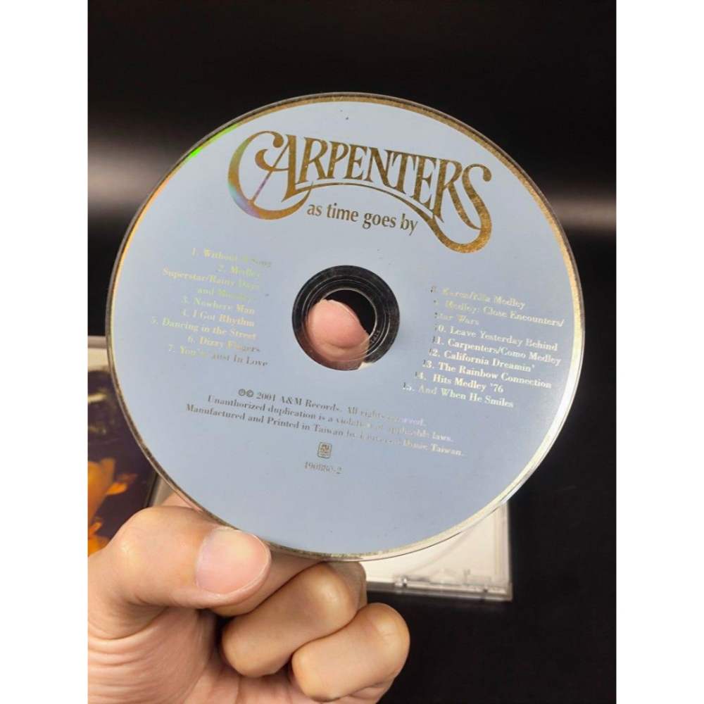 音樂CD - CARPENTERS木匠兄妹/at time goes by/A&M(西洋/音樂/CD/卡帶/絕版/錄音帶-細節圖5