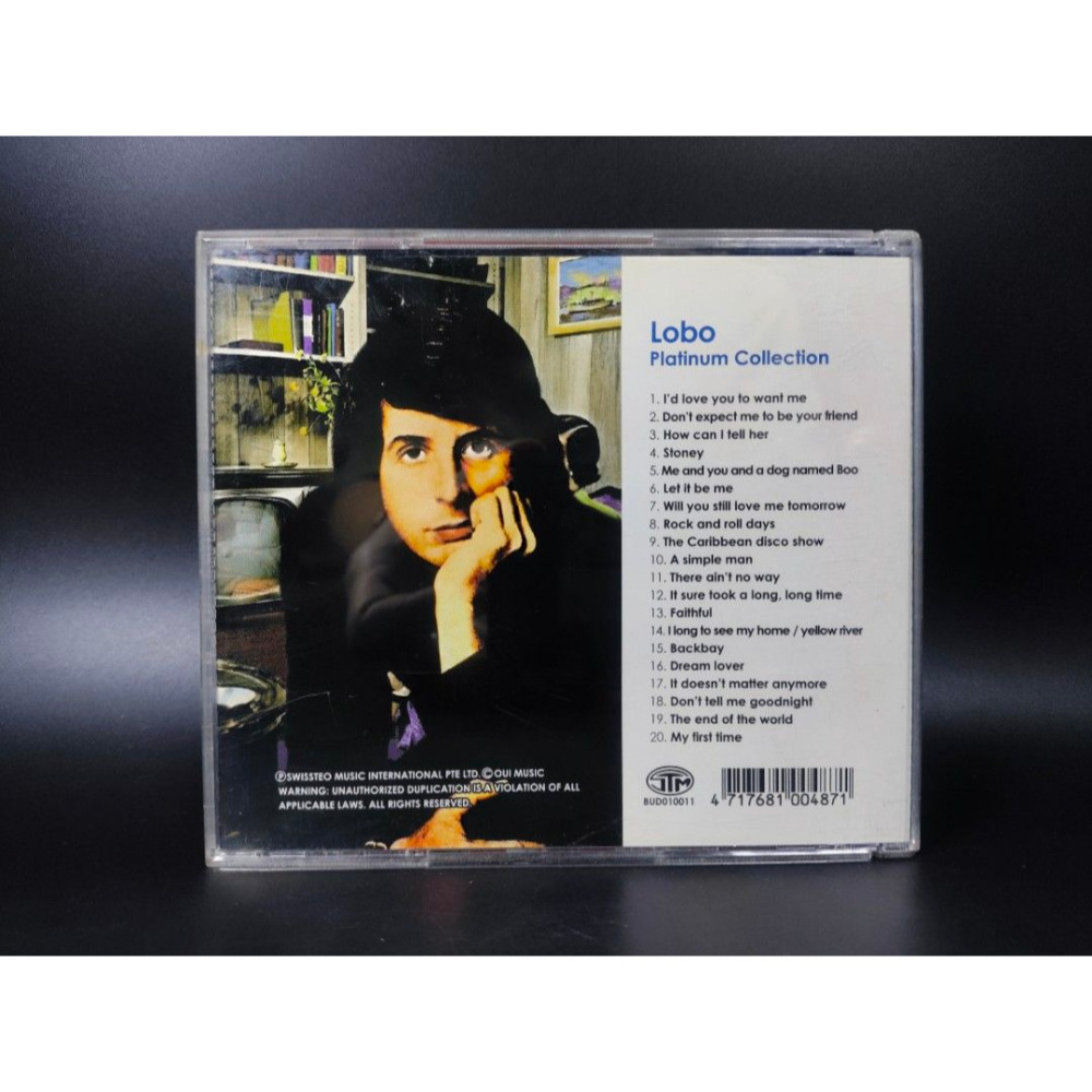 音樂CD - LOBO灰狼羅伯/Platinum Collection/Swissteo(西洋/音樂/CD/卡帶/絕版/-細節圖2