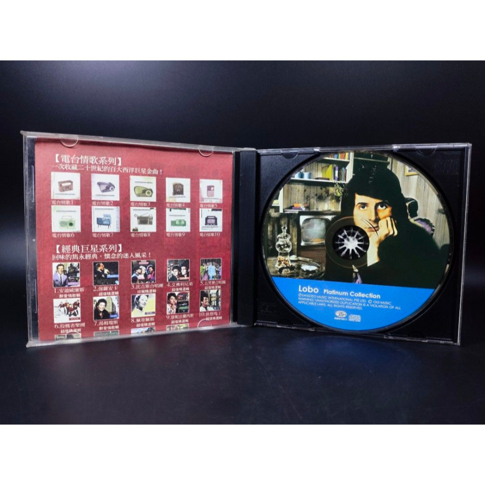 音樂CD - LOBO灰狼羅伯/Platinum Collection/Swissteo(西洋/音樂/CD/卡帶/絕版/-細節圖3