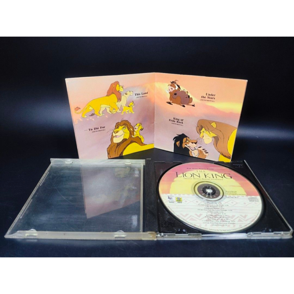 音樂CD - Lion King獅子王/Walt Disney (西洋/音樂/CD/卡帶/絕版/錄音帶）-細節圖4