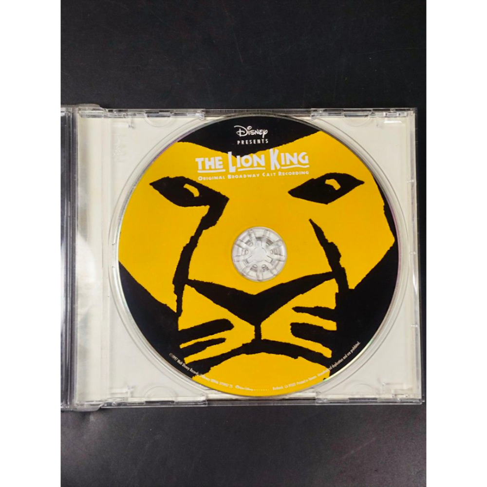 絕版音樂CD - The Lion King/原聲帶/迪士尼(西洋/音樂/CD/卡帶/絕版/錄音帶）-細節圖5