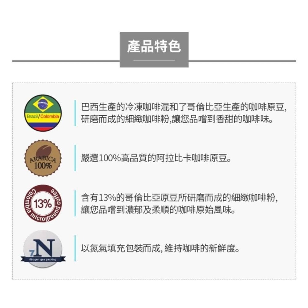 艾多美阿拉比卡黑咖啡80入✅台灣官網公司貨-細節圖3