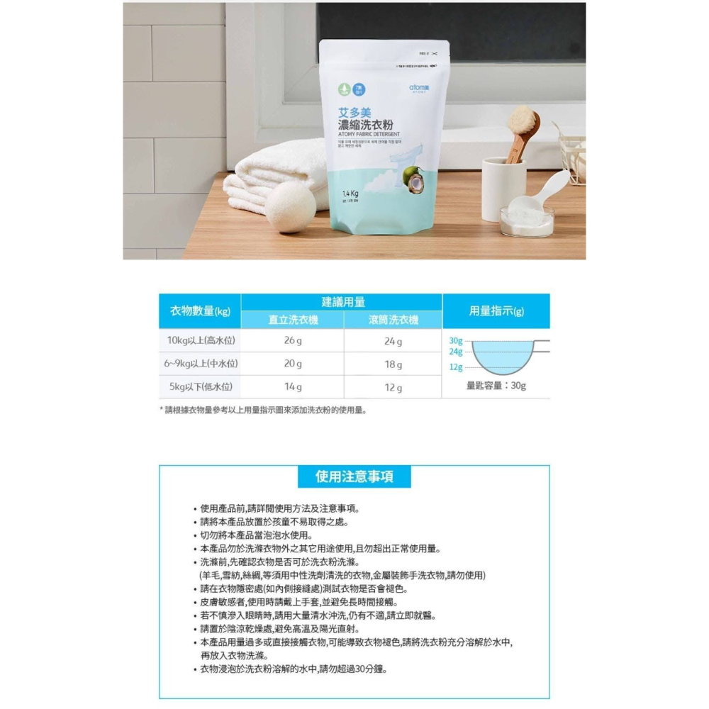 🎽👔艾多美濃縮洗衣粉👗🧥台灣官網公司貨-細節圖7