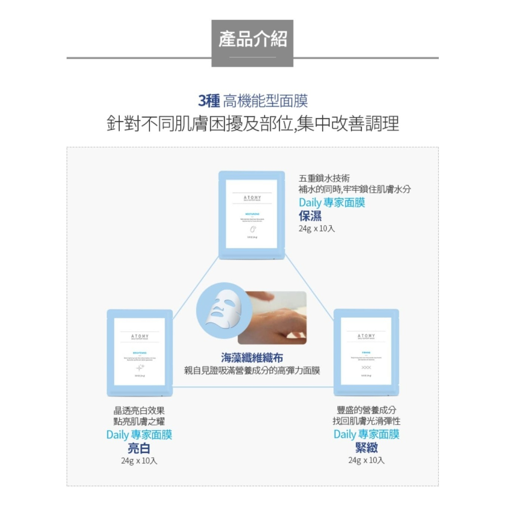 艾多美 Daily專家面膜系列㊣台灣官網公司貨-細節圖3