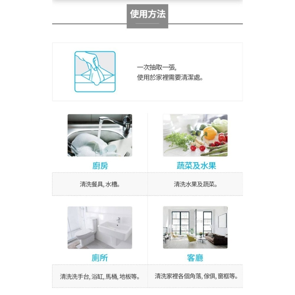 ❤️艾多美抽取式洗碗布🍽✅台灣官網公司貨-細節圖5