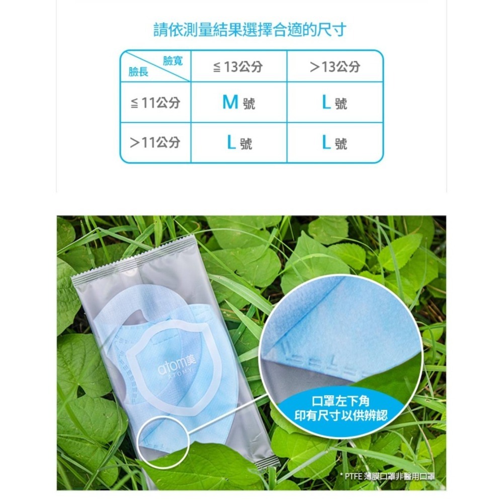 艾多美PTFE薄膜口罩無鼻樑條款(L)👍台灣官網公司貨-細節圖6