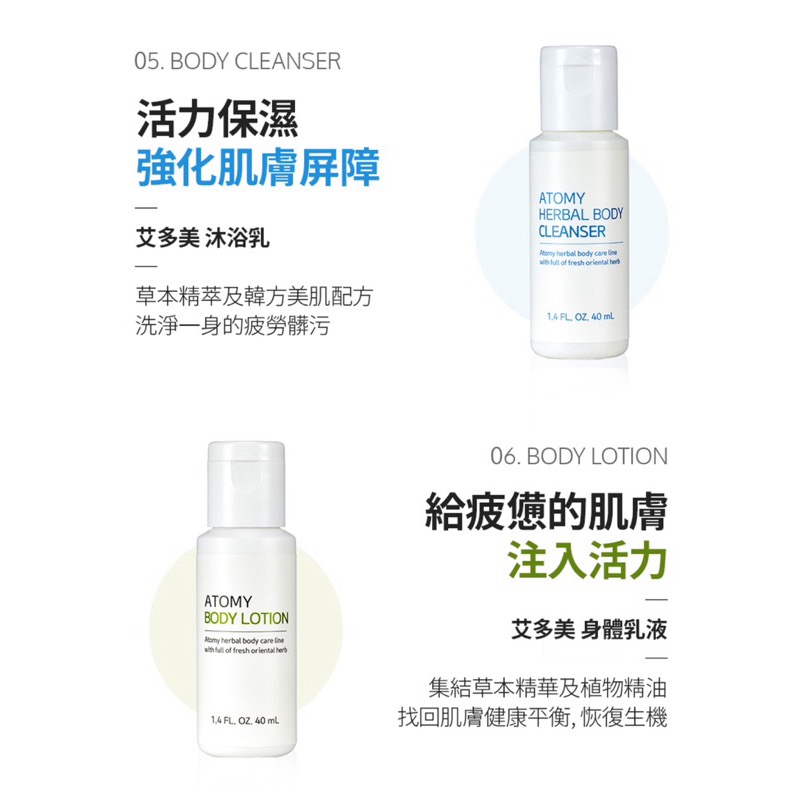 🎀 Atomy 艾多美 清潔護膚旅行組（想體驗商品的好選擇）-細節圖6