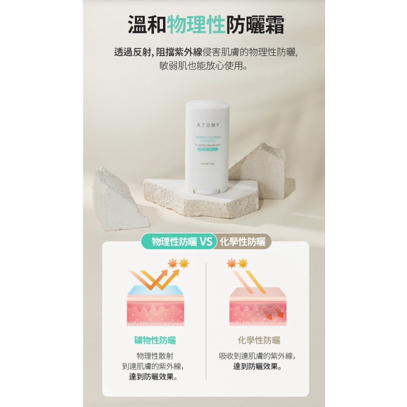 🎀 Atomy艾多美 物理性防曬膏SPF50  PA++++-細節圖5