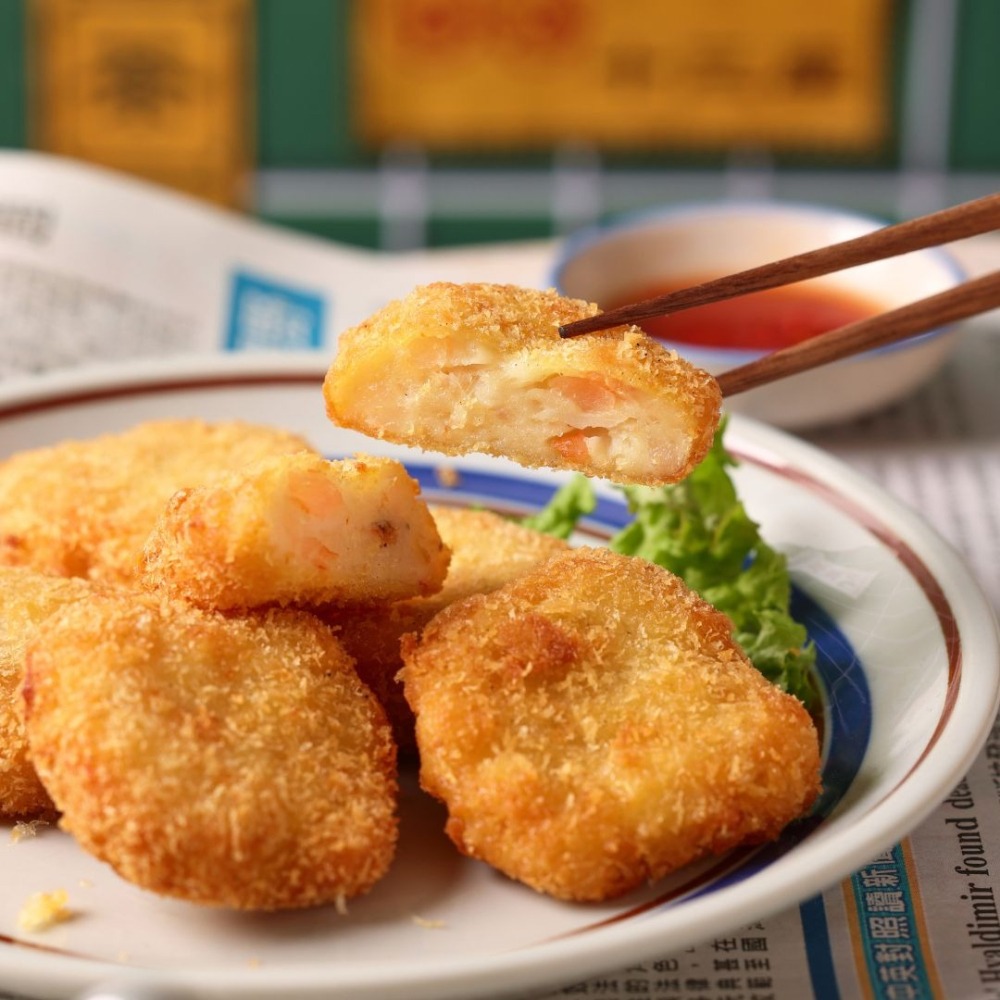 【心港點】蝦餅/6入-細節圖2