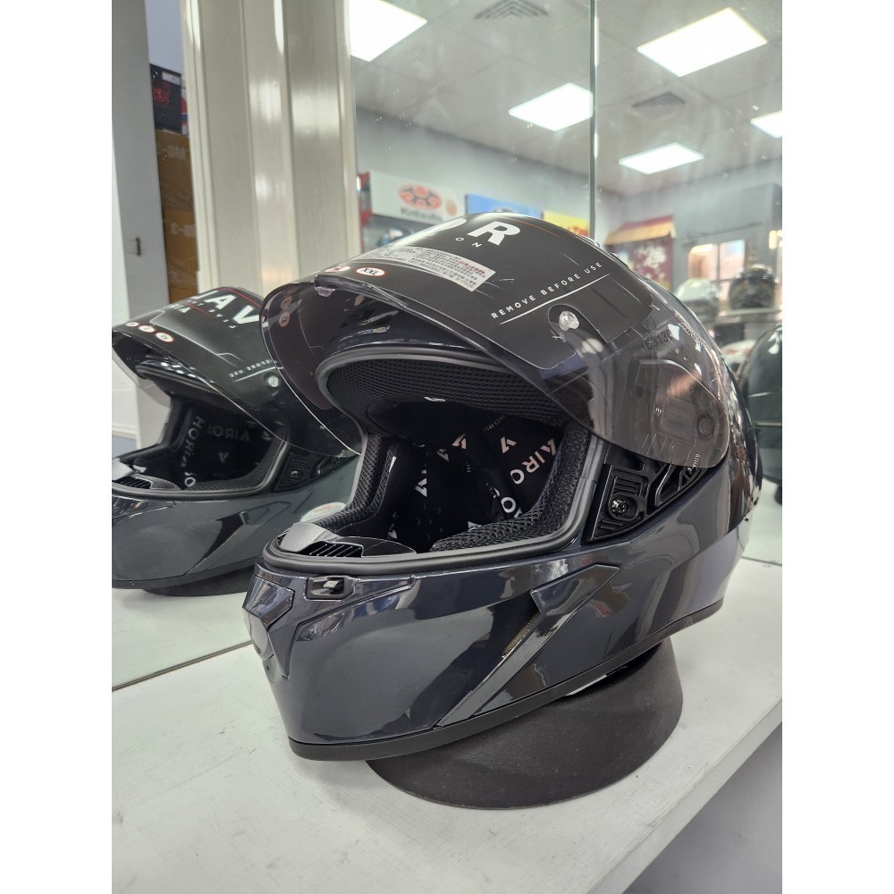 ✧上頂安全帽✧🔥打折or MT頭套🔥 義大利Airoh VALOR 最輕全罩安全帽 最涼感全罩安全帽 素色款-細節圖4