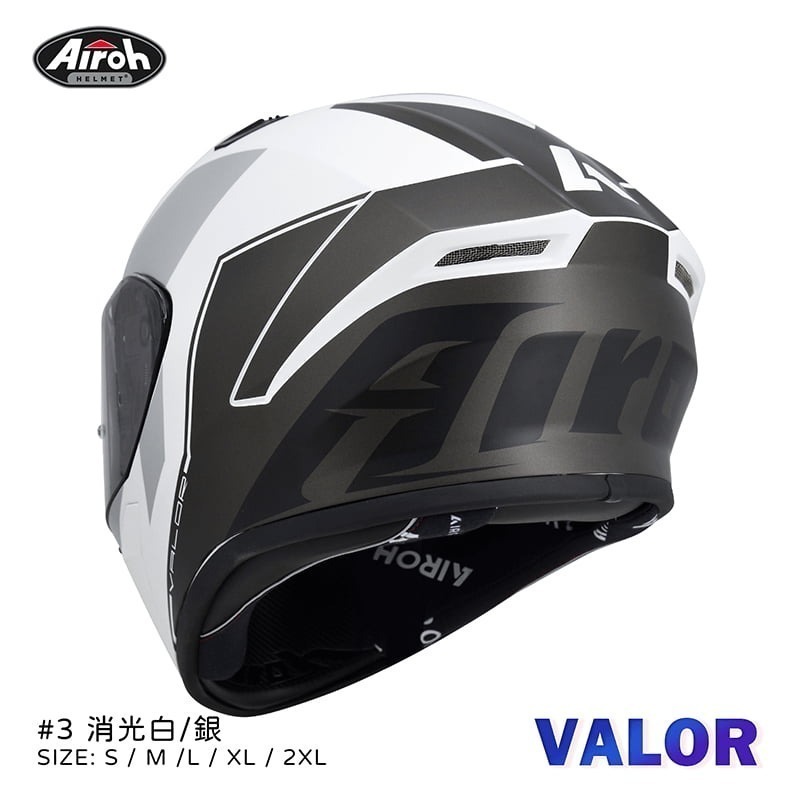 ✧上頂安全帽✧🔥打折or MT頭套🔥 義大利Airoh VALOR 最輕全罩安全帽 最涼感全罩安全帽 #3彩繪-細節圖4