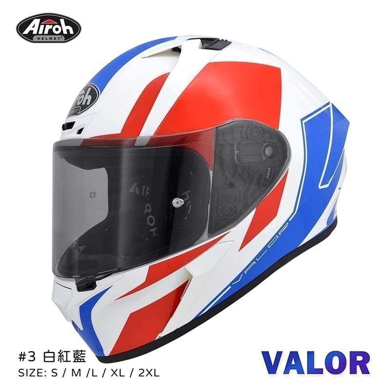 ✧上頂安全帽✧🔥打折or MT頭套🔥 義大利Airoh VALOR 最輕全罩安全帽 最涼感全罩安全帽 #3彩繪-規格圖6