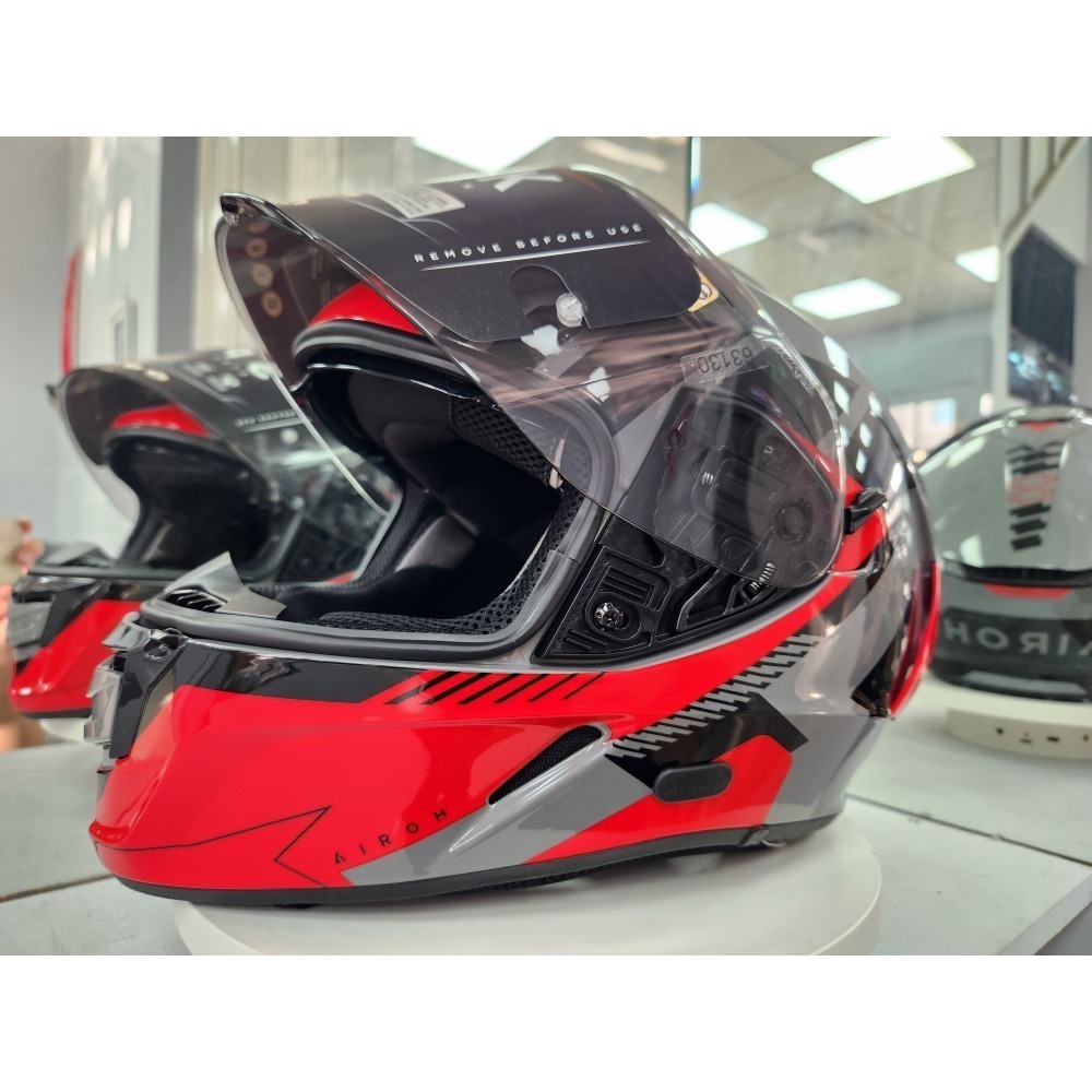 ✧上頂安全帽✧🔥打折or MT頭套🔥Airoh SPARK #8彩繪 義大利全罩式安全帽 台灣頭型 隱藏藍芽線設計-細節圖4